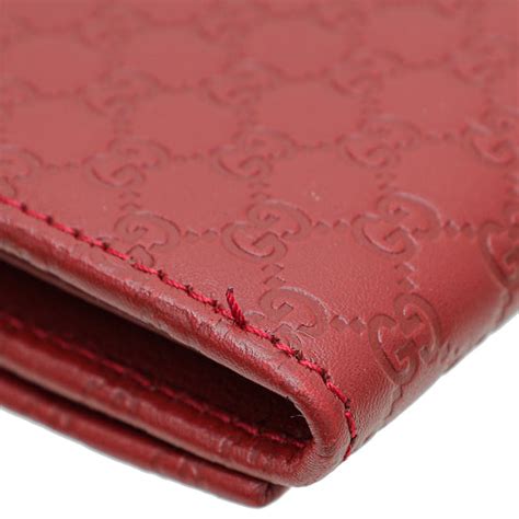 men red gucci wallet|Gucci microguccissima wallet.